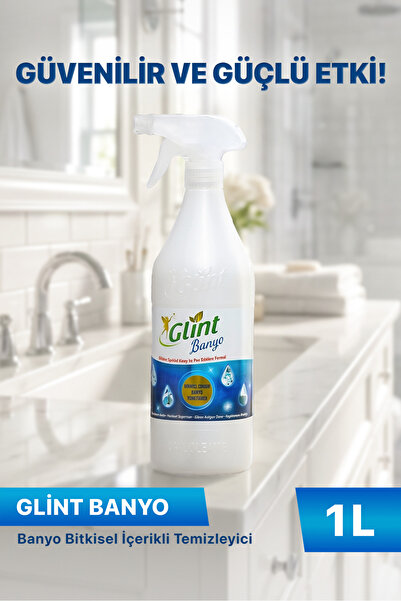 GLİNT Banyo Bitkisel İçerikli Kireç ve Pas Temizleyici 1 Litre