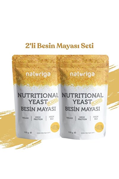 NOVAFACE STD Besin Mayası Nutritional Yeast 2 Adet 100gr 2x100gr Klasik