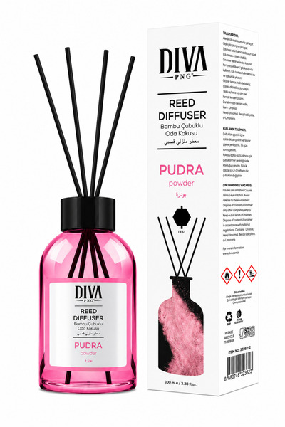 DİVA PUDRĂ odorizant cu bețișoare 100ml