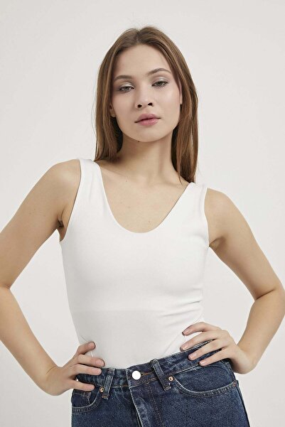 Arma Life Armalife 1808 V-Neck Strappy Stretchy Women's Bodysuit