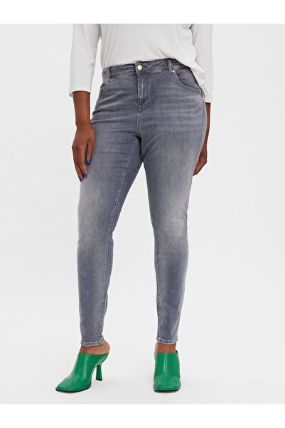 Veromoda Curve Slim Fit Jeans VMLUX Mid Rise Slim Fit Jeans