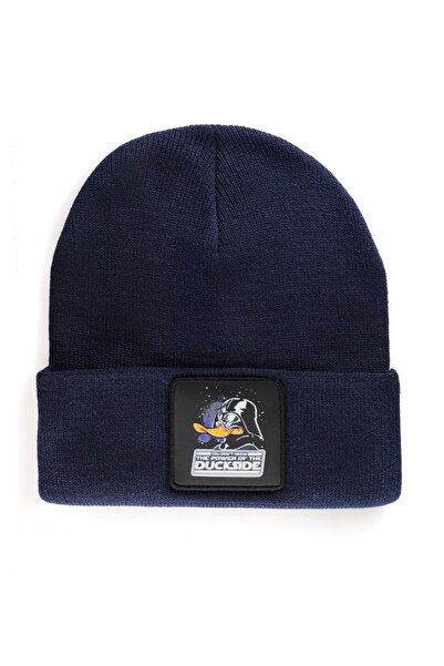 BlackBörk Beretă cu logo Duckside bleumarin