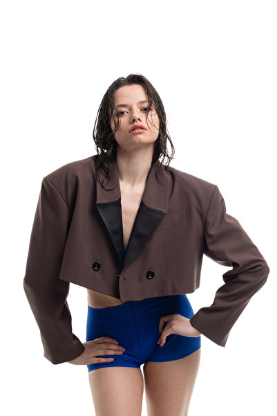 Leyla 50 Cropped Masculine Jacket