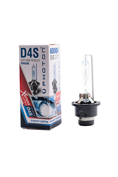 Photon D4S 6000K +%50 Fazla Işık Xenon Ampul