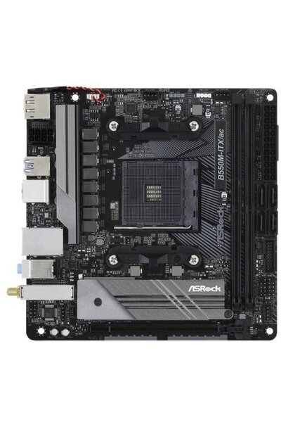 ASROCK B550M-ITX/ac - placă de bază - mini ITX - Socket AM4 - AMD B550