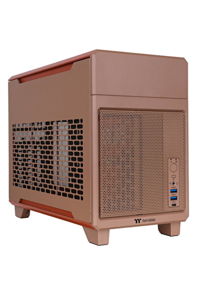 THERMALTAKE TR100 Light Brown вЂ“ CarcasДѓ MiniвЂ‘ITX SFF cu design dual