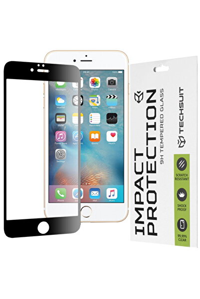 Techsuit Folie pentru iPhone 6 Plus / 6S Plus - 111D Full Cover / Full Glue G...