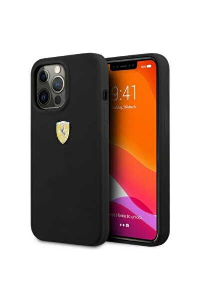 Ferrari FESSIHMP13XBK iPhone 13 Pro Max 6.7 "   negru/negru carcasă rigi...