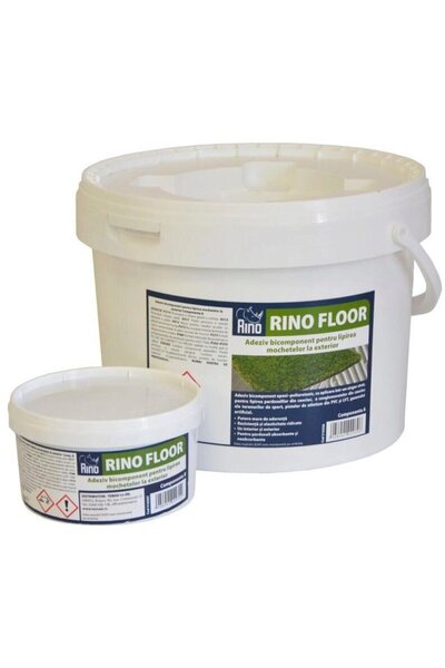 Rino Adeziv bicomponent pentru lipirea mochetelor la exterior FLOOR, 9+1kg