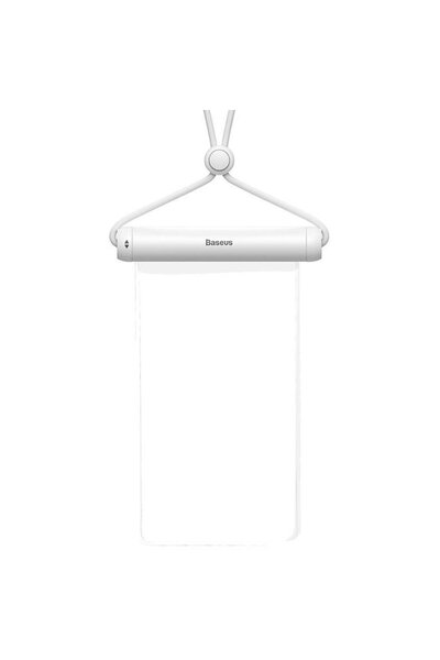 Baseus Cylinder Slide-cover waterproof smartphone bag (white)