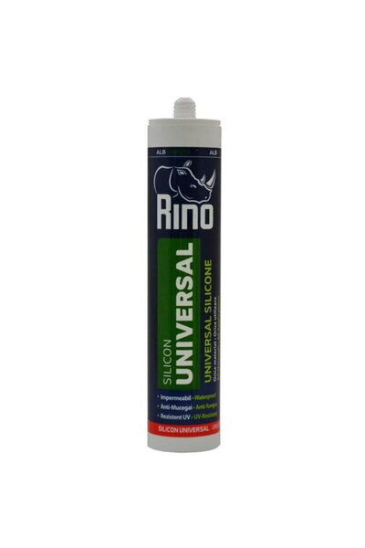 Rino Silicon universal RINO, 280ml, alb