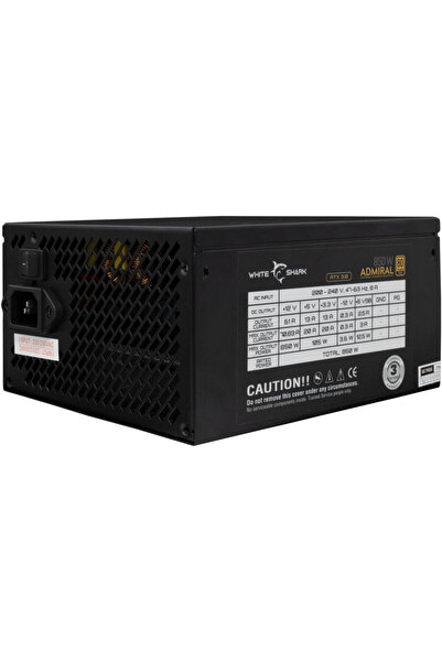 white shark GPSU-850W Admiral 850W 80+ GOLD Complet Modular Negru