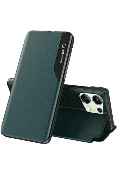 Techsuit Husa pentru Xiaomi Redmi Note 13 4G - eFold Series - Dark Green