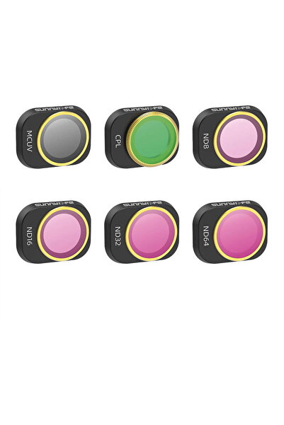 SunnyLife Set de filtre (MCUV, CPL, ND 8/16/32/64) pentru DJI Mini 4 Pro