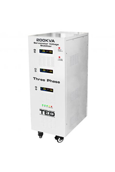 TED Electric Stabilizator retea maxim 200KVA-SVC cu servomotor trifazat-trifa...
