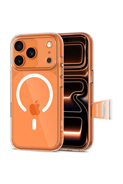 Tech-Protect Magpeak MagSafe CC Θήκη για iPhone 17 Pro Max, με διαφανή πλάτη,...