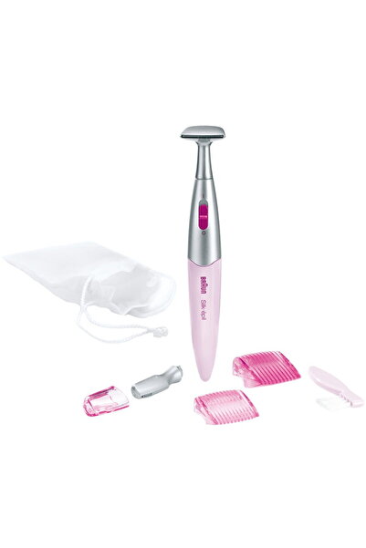 Braun Trimmer Remington pentru sprГўncene И™i zona bikini, 2 capete, lame din...