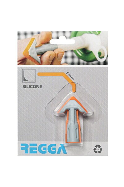 REGGA Aplicator concav pentru etanseizant siliconic portocaliu, 5mm