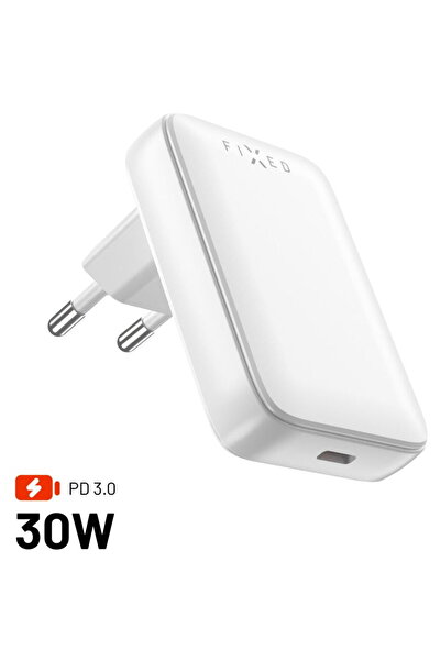 FIXED KF2341354 Încărcător EU, Type-C GaN 30W Alb