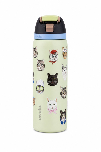 owala Insulated Stainless Steel Water Bottle with Straw, 32oz (0.94L) BPA-Fre...