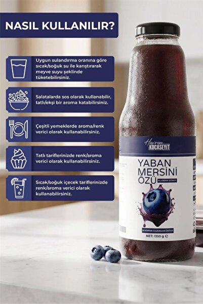 HAVRAN KOCASEYİT Yaban Mersini Özü 1350 g