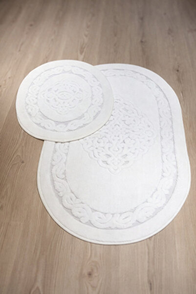 SN COTTONIA HOME Cotton Oval Bathroom Set (60X100+60X50)