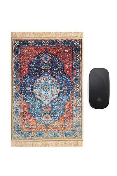 Bursa İpek Mousepad decorativ mic, albastru bleumarin