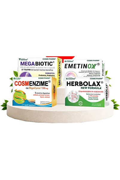Cosmo Pharm Kit de Vacanta Dr. Talpos Basic – Confort Digestiv si Echilibru I...