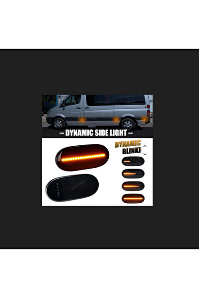 zerzembe Mercedes Benz Sprinter W906 Volkswagen Crafter minibüs flaşör göster...