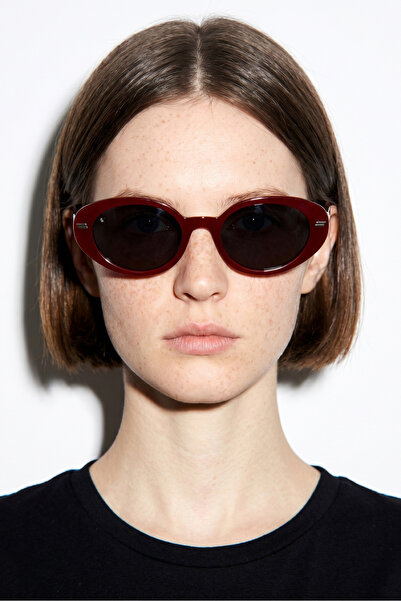 Bilge Karga Seldan Red Black Sunglasses