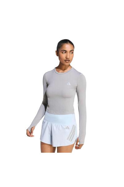 adidas KE8418-K Tricou pentru femei Run Ess Ls W, gri