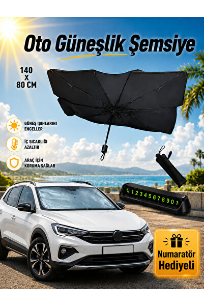 Ufak Tefek Şeyler VOLKSWAGEN TAIGO 1.0 TSI 110 R-LINE DSG Oto Ön Cam Güneşliğ...