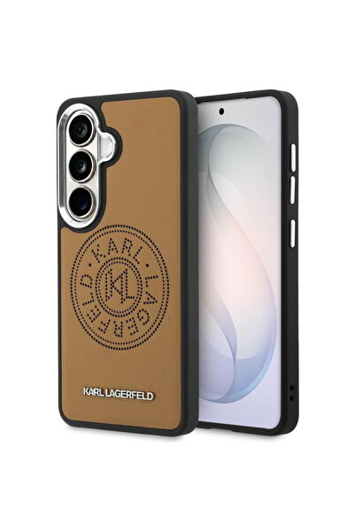 Karl Lagerfeld Husa Samsung Galaxy S26 - Wrapped Leather with Karl Round Poin...