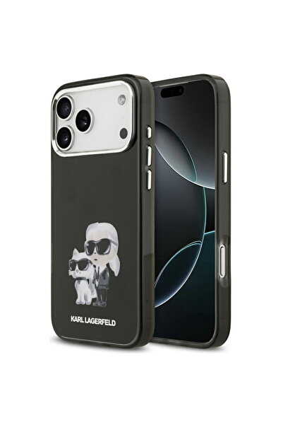 Karl Lagerfeld Husa pentru iPhone 17 Pro Max - IML Aquarelle Karl & Choupette...