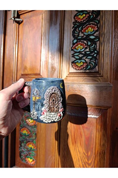 BBL Bonita Bon Luxe Handmade 3D Embossed Ceramic Mug |   Fantastic Fairy Tale...