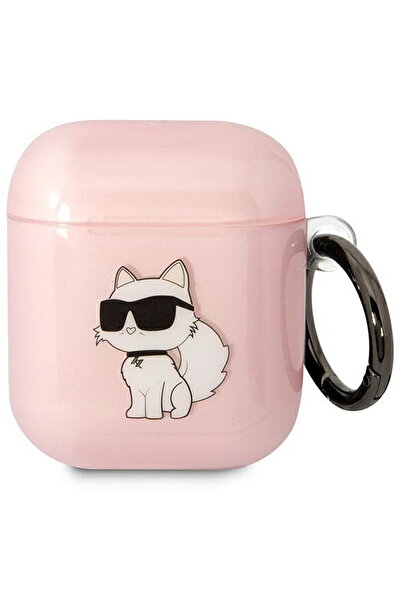 Karl Lagerfeld Husa Bundle Iconic pentru Airpods 1/2 + Power Bank Black