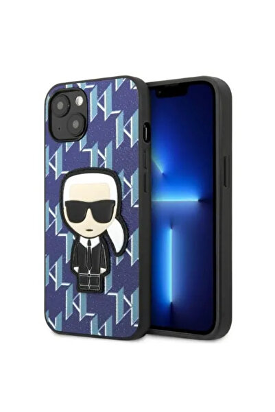 Karl Lagerfeld KLHCP13MPMNIKBL iPhone 13 6.1 " carcasă rigidă albastru/albast...
