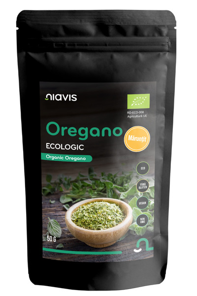 Niavis Oregano Maruntit fara Gluten /Bio 50g