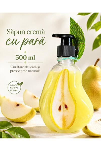 Tasty Sapun lichid crema pentru maini, Clean & Fresh, Para, 500 ml, cu extrac...