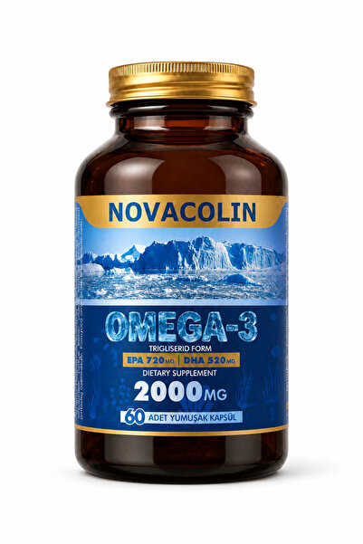 NOVACOLIN Omega3 60 Softgel (EPA 720MG DHA 520MG)