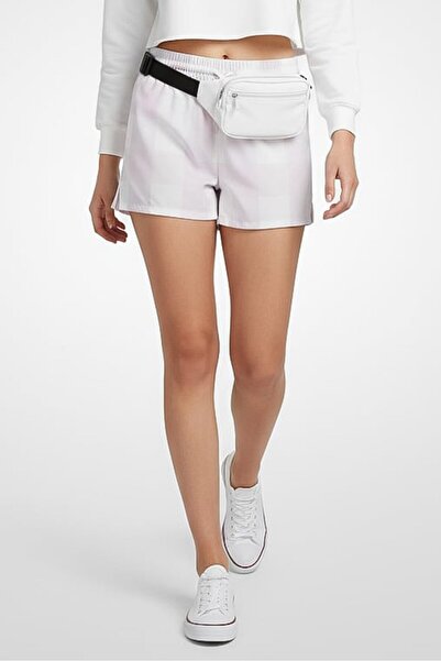 Glamorous Women Windowpane Pattern Basic Shorts, Multicolor