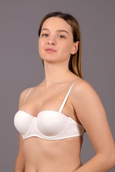 NEWBRA LINGERIE Нов сутиен 8310 Дамски прозрачен сутиен без гръб и без поддръжка