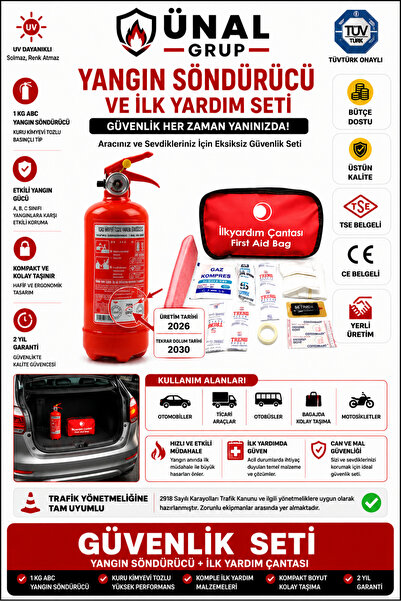 ünalgrup Trafik Ilk Yardım Seti