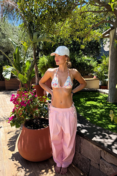 Suud Collection Colorful Peony Bikini Set