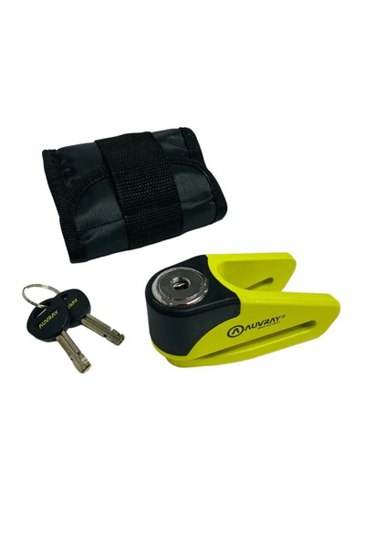 Genel Markalar BD-210 Motosiklet Disk Kilidi Sarı 10 mm