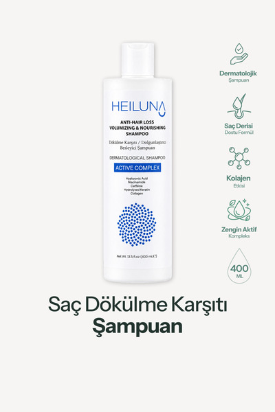 Heiluna Saç Dökülme Karşıtı Şampuan Kolajen ve Keratin Destekli 400 ml