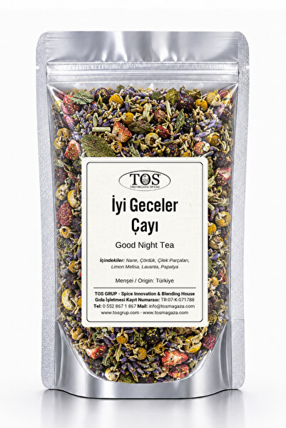 TOS The Organic Spices Good Night Tea - 40 Gr (1St) Quality) Good Night Tea