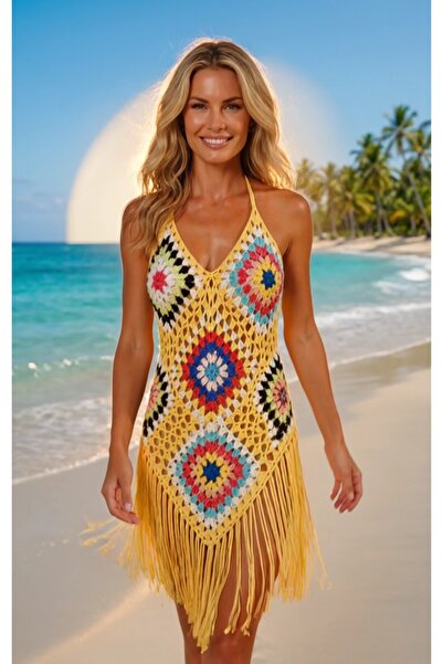 Generic Brand Ydr Design Hand-Knitted Dress
