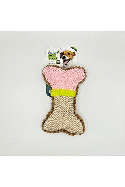 Eurodog Novapazr Plush Bone Dog Toy (172725) 23X15 cm