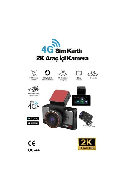 MPIA 2K Uzaktan İzlemeli Ticari Yönetmelik Uyumlu 4G Sim Kartlı Gece Görüşlü ...